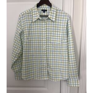 Land’s End button down cotton shirt boys size XL (18/20)